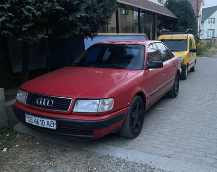 Червоний Ауді 100, об'ємом двигуна 1.8 л та пробігом 300 тис. км за 1700 $, фото 7 на Automoto.ua