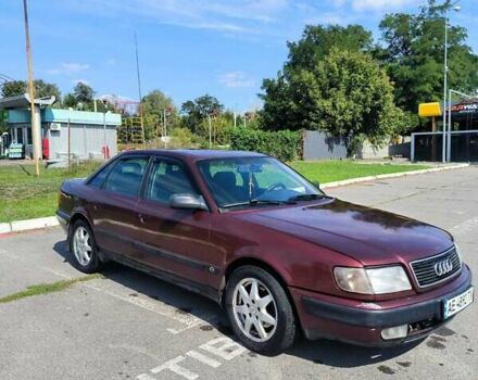 Красный Ауди 100, объемом двигателя 2.6 л и пробегом 177 тыс. км за 2200 $, фото 2 на Automoto.ua