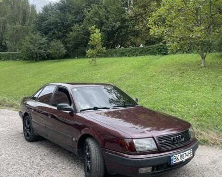 Красный Ауди 100, объемом двигателя 2.6 л и пробегом 350 тыс. км за 2300 $, фото 15 на Automoto.ua