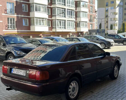 Красный Ауди 100, объемом двигателя 2.77 л и пробегом 200 тыс. км за 2999 $, фото 3 на Automoto.ua