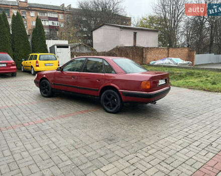Красный Ауди 100, объемом двигателя 2.3 л и пробегом 400 тыс. км за 2300 $, фото 3 на Automoto.ua