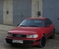 Красный Ауди 100, объемом двигателя 1.8 л и пробегом 350 тыс. км за 1300 $, фото 1 на Automoto.ua