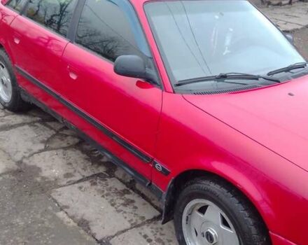 Красный Ауди 100, объемом двигателя 2 л и пробегом 400 тыс. км за 3300 $, фото 4 на Automoto.ua