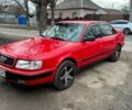 Красный Ауди 100, объемом двигателя 2 л и пробегом 300 тыс. км за 2500 $, фото 1 на Automoto.ua
