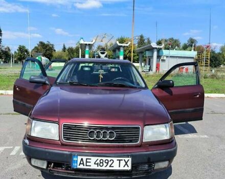 Красный Ауди 100, объемом двигателя 2.6 л и пробегом 177 тыс. км за 2200 $, фото 4 на Automoto.ua