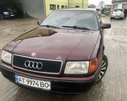 Красный Ауди 100, объемом двигателя 2.5 л и пробегом 496 тыс. км за 2318 $, фото 6 на Automoto.ua