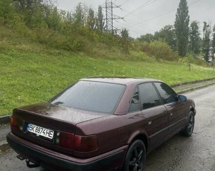 Красный Ауди 100, объемом двигателя 2.6 л и пробегом 350 тыс. км за 2300 $, фото 4 на Automoto.ua