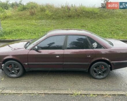 Красный Ауди 100, объемом двигателя 2.6 л и пробегом 350 тыс. км за 2300 $, фото 7 на Automoto.ua