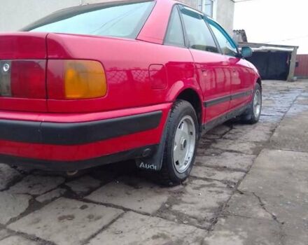Красный Ауди 100, объемом двигателя 2 л и пробегом 400 тыс. км за 3300 $, фото 13 на Automoto.ua