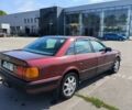 Красный Ауди 100, объемом двигателя 2.6 л и пробегом 177 тыс. км за 2200 $, фото 1 на Automoto.ua