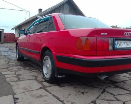 Красный Ауди 100, объемом двигателя 2 л и пробегом 400 тыс. км за 3300 $, фото 12 на Automoto.ua