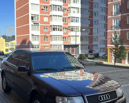 Красный Ауди 100, объемом двигателя 2.77 л и пробегом 200 тыс. км за 2999 $, фото 2 на Automoto.ua