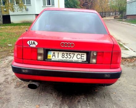 Червоний Ауді 100, об'ємом двигуна 2 л та пробігом 0 тис. км за 1600 $, фото 1 на Automoto.ua