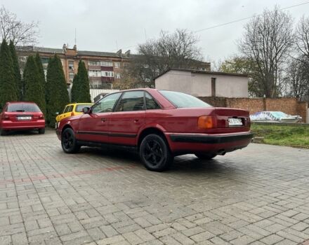 Красный Ауди 100, объемом двигателя 2.3 л и пробегом 400 тыс. км за 2250 $, фото 3 на Automoto.ua