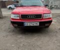 Красный Ауди 100, объемом двигателя 1.98 л и пробегом 300 тыс. км за 2500 $, фото 1 на Automoto.ua