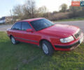 Красный Ауди 100, объемом двигателя 2.77 л и пробегом 300 тыс. км за 1000 $, фото 1 на Automoto.ua