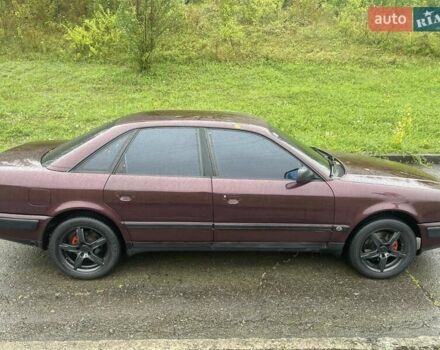 Красный Ауди 100, объемом двигателя 2.6 л и пробегом 350 тыс. км за 2300 $, фото 3 на Automoto.ua
