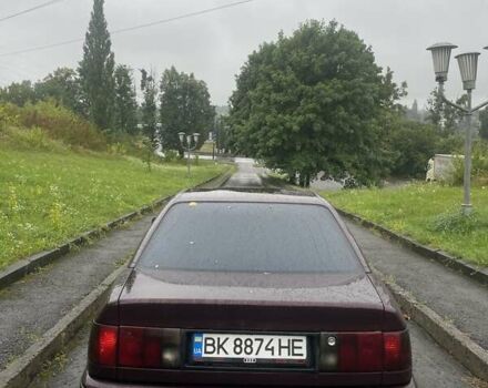 Красный Ауди 100, объемом двигателя 2.6 л и пробегом 350 тыс. км за 2300 $, фото 5 на Automoto.ua