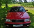 Красный Ауди 100, объемом двигателя 2 л и пробегом 280 тыс. км за 2500 $, фото 1 на Automoto.ua