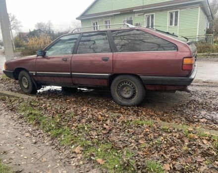 Червоний Ауді 100, об'ємом двигуна 2 л та пробігом 350 тис. км за 1547 $, фото 2 на Automoto.ua