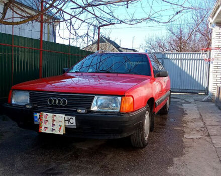 Красный Ауди 100, объемом двигателя 2 л и пробегом 252 тыс. км за 1800 $, фото 7 на Automoto.ua