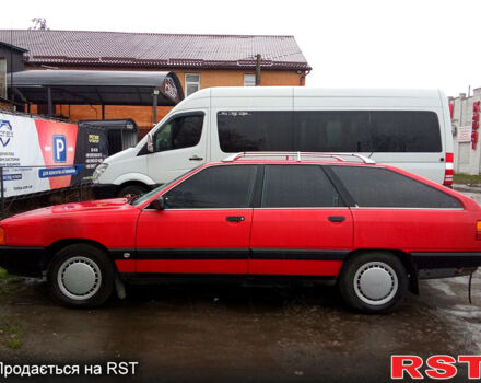 Красный Ауди 100, объемом двигателя 2 л и пробегом 252 тыс. км за 1800 $, фото 6 на Automoto.ua