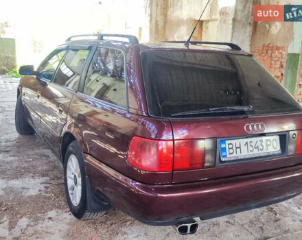Красный Ауди 100, объемом двигателя 2.5 л и пробегом 550 тыс. км за 4000 $, фото 4 на Automoto.ua