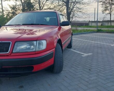 Красный Ауди 100, объемом двигателя 0 л и пробегом 380 тыс. км за 2673 $, фото 2 на Automoto.ua