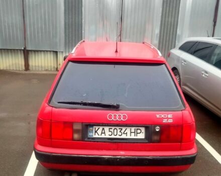 Червоний Ауді 100, об'ємом двигуна 2.6 л та пробігом 380 тис. км за 3300 $, фото 1 на Automoto.ua
