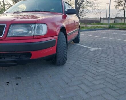 Красный Ауди 100, объемом двигателя 0 л и пробегом 380 тыс. км за 2673 $, фото 4 на Automoto.ua