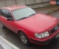 Красный Ауди 100, объемом двигателя 2.6 л и пробегом 380 тыс. км за 3300 $, фото 1 на Automoto.ua
