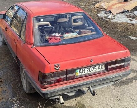 Красный Ауди 100, объемом двигателя 1.92 л и пробегом 161 тыс. км за 1000 $, фото 1 на Automoto.ua