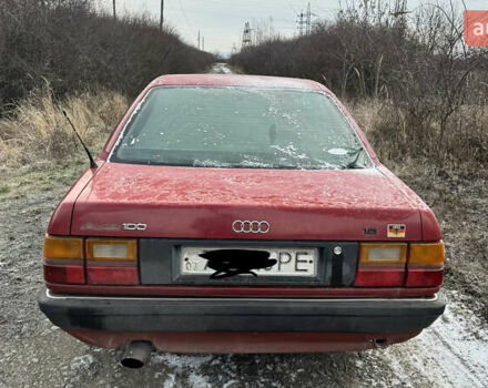 Червоний Ауді 100, об'ємом двигуна 1.8 л та пробігом 678 тис. км за 1600 $, фото 1 на Automoto.ua