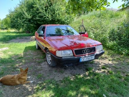 Ауді 100 1987 у Хотине на Automoto.ua Червоний Ауді 100, об'ємом двигуна 1.8 л та пробігом 17 тис. км за 1500 $, фото 1 на Automoto.ua