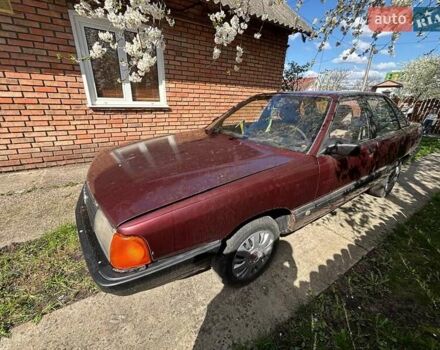 Червоний Ауді 100, об'ємом двигуна 1.8 л та пробігом 440 тис. км за 800 $, фото 1 на Automoto.ua