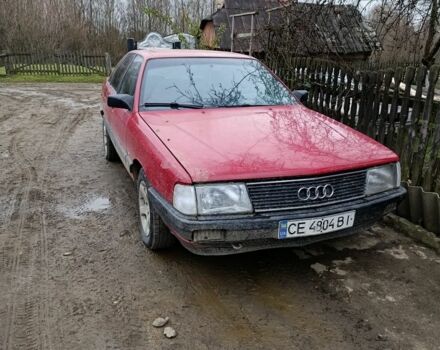 Красный Ауди 100, объемом двигателя 2 л и пробегом 3 тыс. км за 1500 $, фото 1 на Automoto.ua