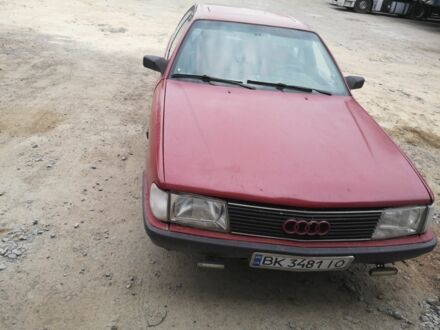 Ауди 100 1988 в Львове на Automoto.ua Красный Ауди 100, объемом двигателя 1.8 л и пробегом 600 тыс. км за 876 $, фото 1 на Automoto.ua