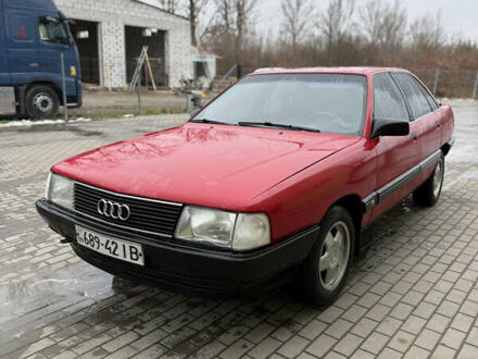 Червоний Ауді 100, об'ємом двигуна 0 л та пробігом 300 тис. км за 1200 $, фото 1 на Automoto.ua
