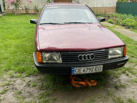 Червоний Ауді 100, об'ємом двигуна 2 л та пробігом 258 тис. км за 1700 $, фото 1 на Automoto.ua