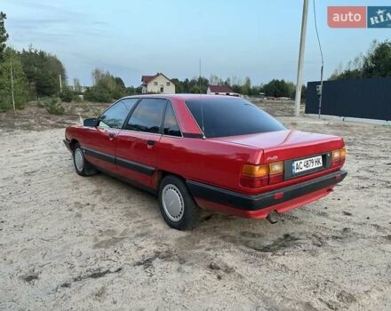 Червоний Ауді 100, об'ємом двигуна 1.8 л та пробігом 250 тис. км за 2950 $, фото 1 на Automoto.ua