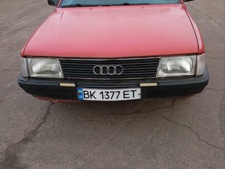 Ауди 100 1990 в Заречном на Automoto.ua Красный Ауди 100, объемом двигателя 1.8 л и пробегом 260 тыс. км за 1550 $, фото 1 на Automoto.ua
