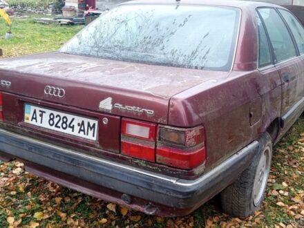 Красный Ауди 100, объемом двигателя 2 л и пробегом 300 тыс. км за 1737 $, фото 1 на Automoto.ua