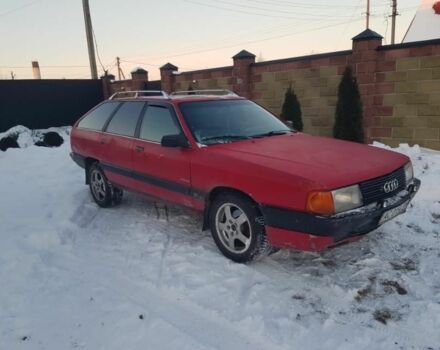 Червоний Ауді 100, об'ємом двигуна 2.5 л та пробігом 340 тис. км за 1100 $, фото 1 на Automoto.ua