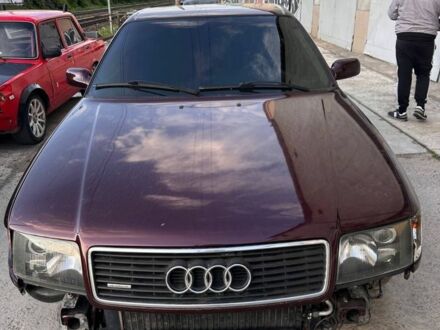 Ауді 100 1991 у Києві на Automoto.ua Червоний Ауді 100, об'ємом двигуна 2.8 л та пробігом 329 тис. км за 1950 $, фото 1 на Automoto.ua