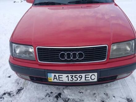 Червоний Ауді 100, об'ємом двигуна 2.8 л та пробігом 422 тис. км за 2200 $, фото 1 на Automoto.ua