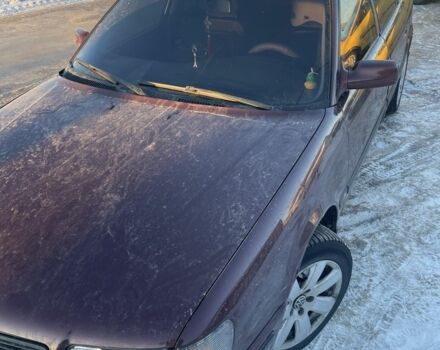 Красный Ауди 100, объемом двигателя 2.8 л и пробегом 322 тыс. км за 2300 $, фото 1 на Automoto.ua