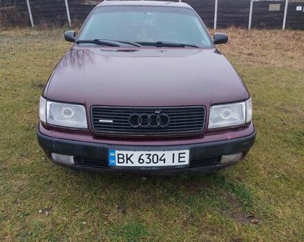 Червоний Ауді 100, об'ємом двигуна 2.31 л та пробігом 350 тис. км за 2800 $, фото 1 на Automoto.ua