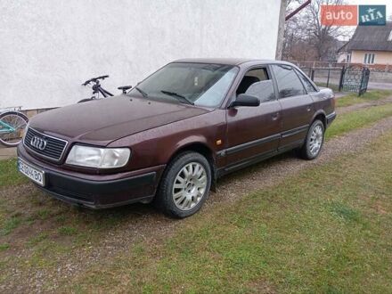 Красный Ауди 100, объемом двигателя 2 л и пробегом 400 тыс. км за 1650 $, фото 1 на Automoto.ua