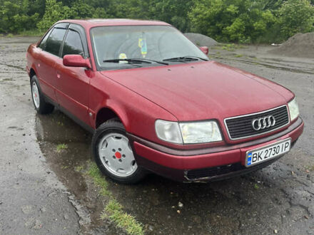 Ауди 100 1992 в Дубно на Automoto.ua Красный Ауди 100, объемом двигателя 2.3 л и пробегом 500 тыс. км за 2900 $, фото 1 на Automoto.ua