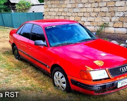 Красный Ауди 100, объемом двигателя 2 л и пробегом 0 тыс. км за 800 $, фото 1 на Automoto.ua